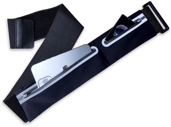 JD AIR 벨크로 러닝벨트 힙색 블랙 [국내 디자인 개발]