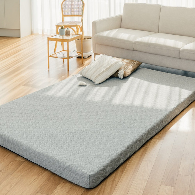 꼬메벨로 침대 바닥 메모리폼 토퍼 매트리스 수면매트 10cm