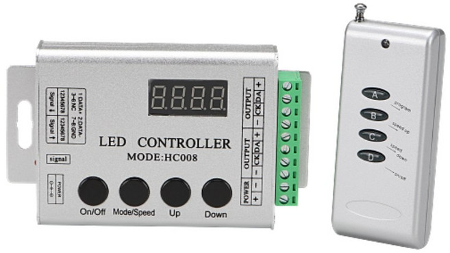 간접조명 컨트롤러 파노라마전용 HC008 식당 커피숍 마트 상가 간판 조명, 1개