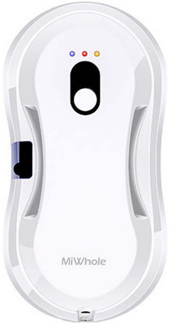 미홀 스마트 창문 로봇청소기 + 걸레 2개입, 화이트