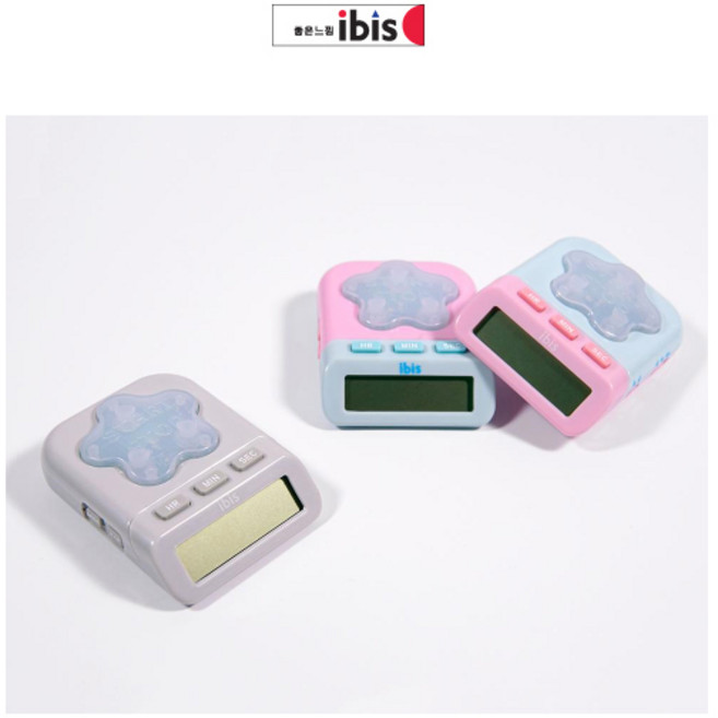 아이비스 탁상용 LED스톱워치 11384/초시계 타이머
