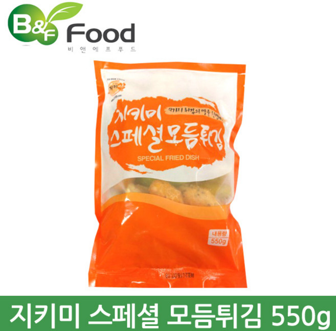 (무)(냉동)지키미 스페셜모둠튀김(냉동 550g), 5개, 550g