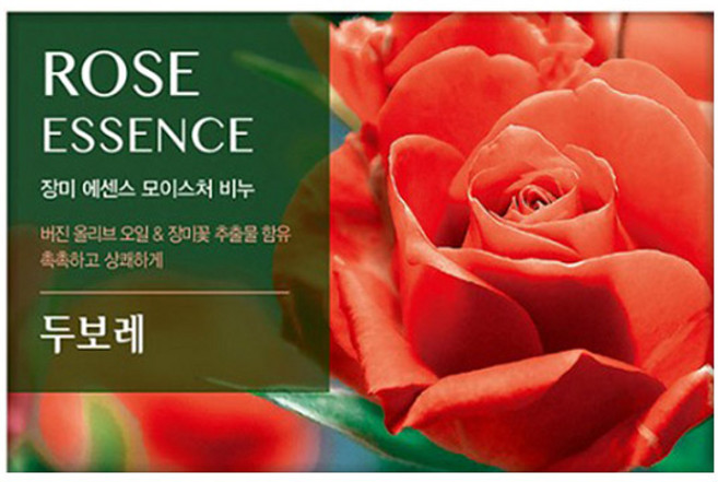 해피바스 두보레 비누 장미향, 100g, 40개입