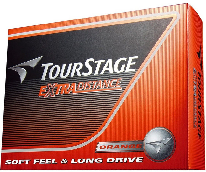 브리지스톤 골프 공 TOURSTAGE 엑스트라 디스턴스 1 다스, 오렌지, 주황색