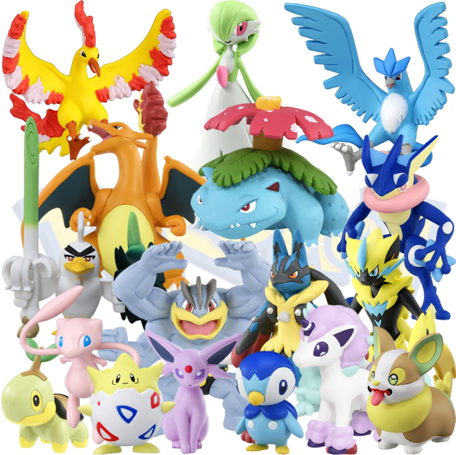 아카데미과학 포켓몬스터 몬콜레 시리즈 피규어 포멧몬 크레인 몬스터 콜렉션 장난감 선물, 제라오라