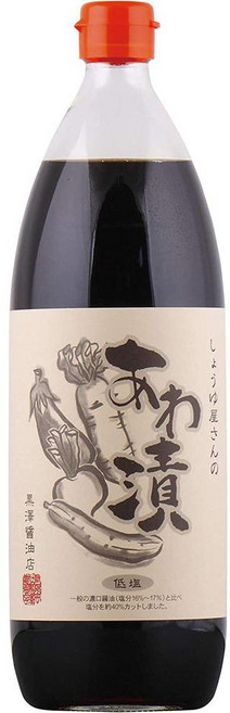 쿠로사와 츠케모노 간장 아와즈케 1 000ml, 사이즈, 1개, 1L