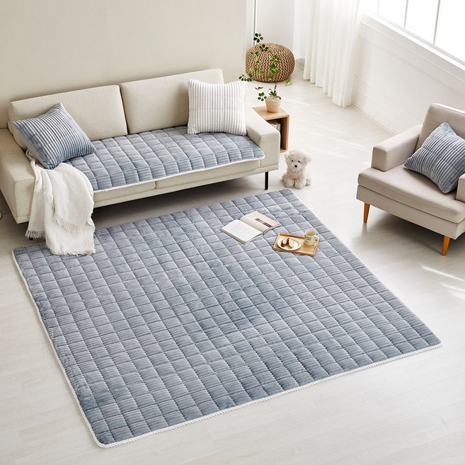 러그 마스터 베르디 거실러그 포근한 극세사 미끄럼방지 카페트