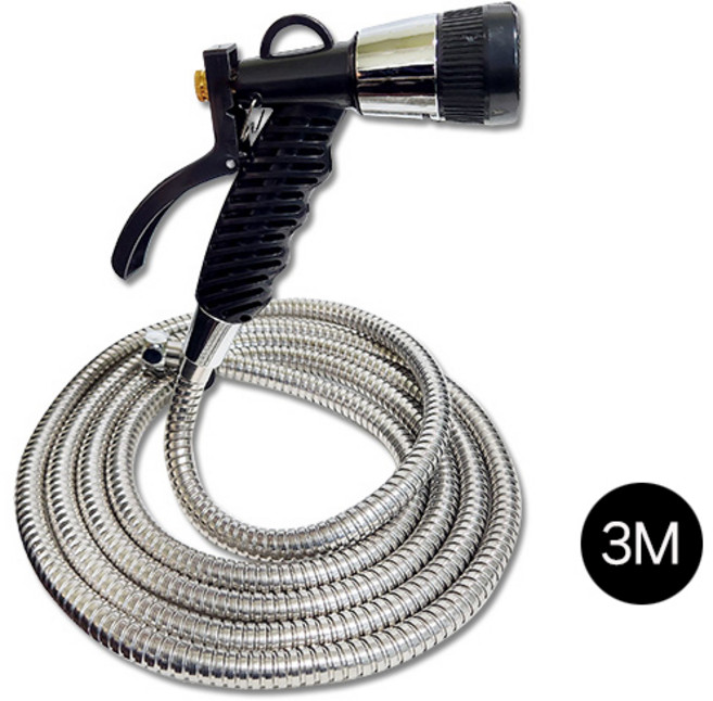 매직크린 베란다용 스텐호스세트 3M, 상세페이지 참조, 1개