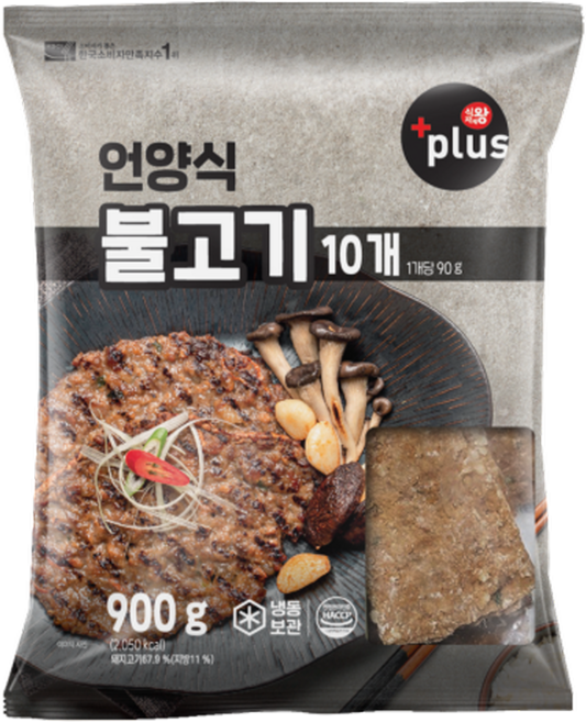 식자재왕플러스 언양식불고기 900g, 1개