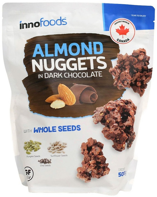 Inno Foods 아몬드 너겟 다크초코, 1개, 500g