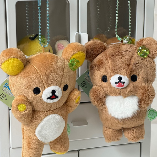 일본 정품 리락쿠마 코구마 10주년 인형 키링 쿠마큥 마스코트