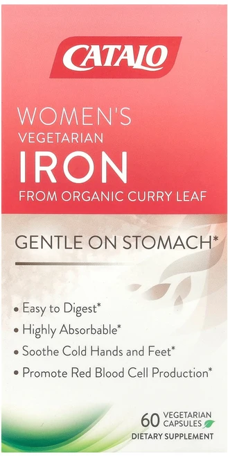 CATALO 여성용 베지 철분 캡슐 60정 CATALO (카탈로), 제품상세정보참조, 1개 - 쿠팡