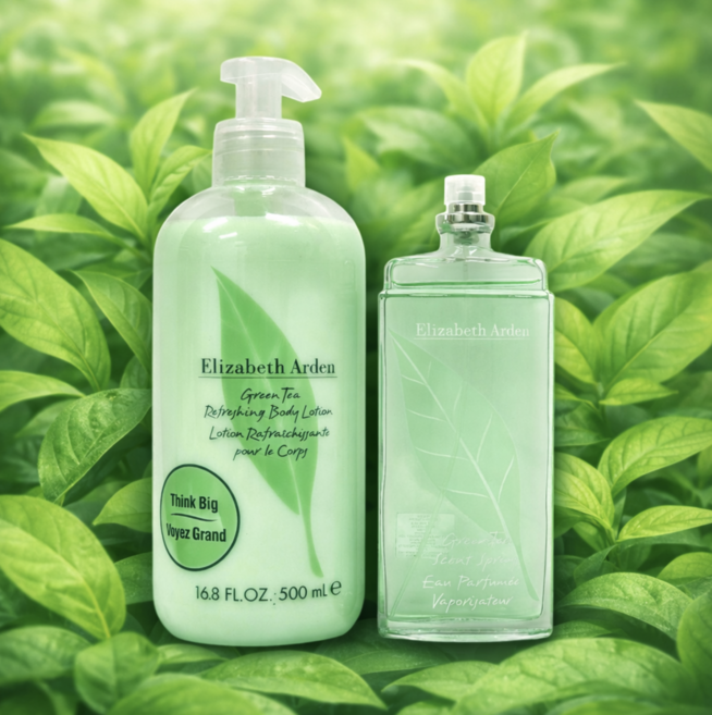 아덴 그린티 바디 로션 + 향수 세트, 1개, 500ml