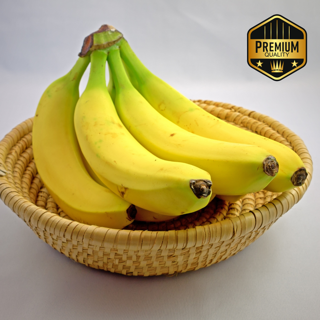 [신선보장] 껍질까지 깔끔한 고품질 바나나, 3개, 1.2kg