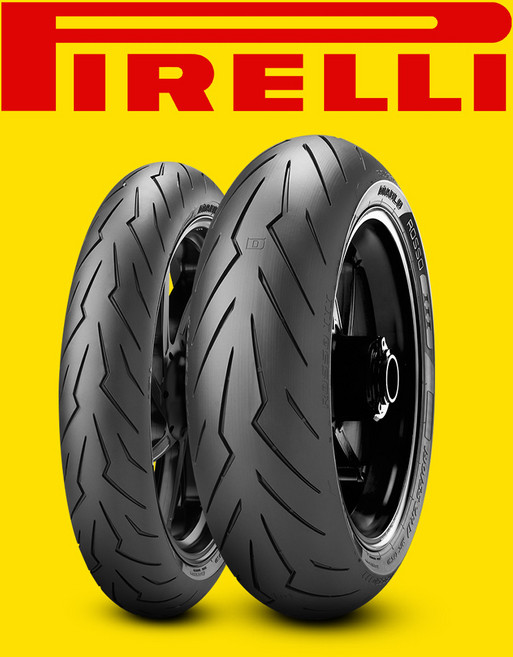 피렐리 로쏘3 120/70-17 R3 MT03 듀크390 닌자400 CBR 광폭 미들 앞타이어, 1개