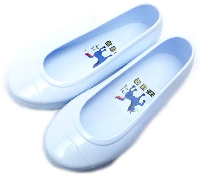 (주)태화 말표 쥬니어 아동고무신 전통 한복 스님신발