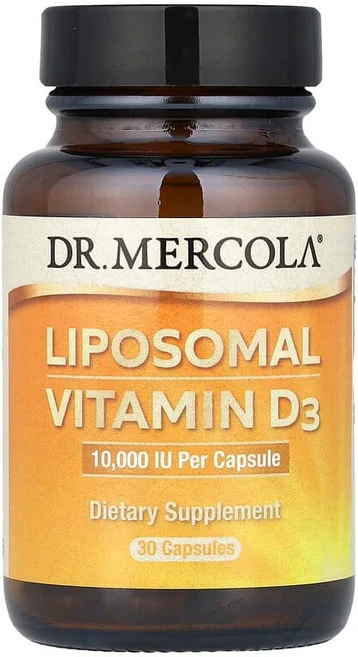 닥터머콜라 비타민D3 리포소말 Liposomal Vitamin 10000IU 캡슐 30정, 1개 - 쿠팡