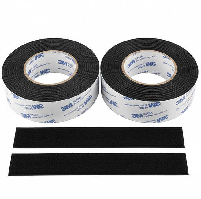 싱글레이드 강력 벨크로 양면테이프 암수세트 3cm X 1m, 1세트