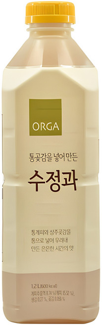 올가홀푸드 통곶감을 넣어 만든 수정과, 1개, 1.2L