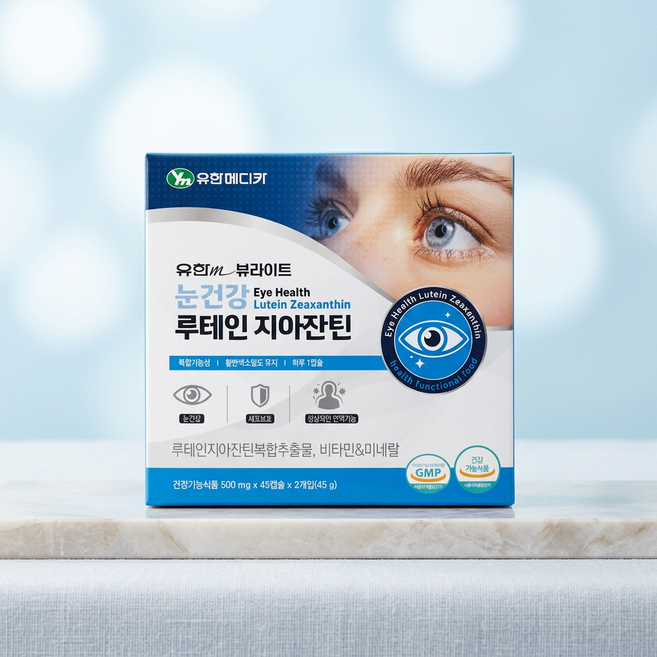유한m 뷰라이트 눈건강 루테인지아잔틴 90캡슐, 1개, 90회분