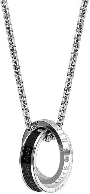 따블루엠 써지컬 행운 반지형 목걸이