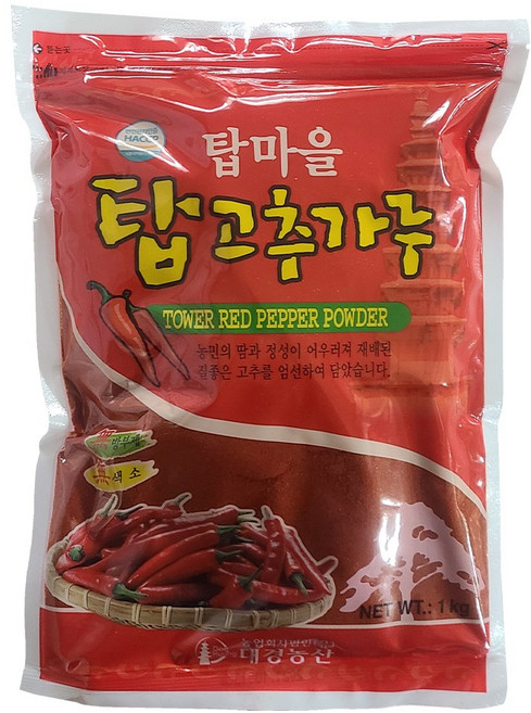 대경농산 탑마을 탑 고추가루(미분) 1kg, 1개