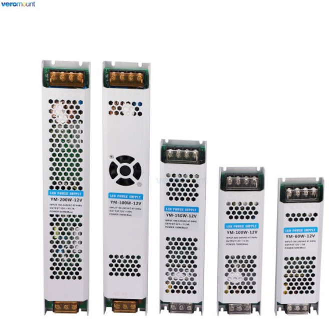 LED 스트립용 초박형 드라이버 정전압 전원 공급 장치 DC 12V / 조명 변압기 60W, 05 400W_01 220V_01 24V