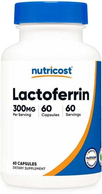 뉴트리코스트 락토페린 300mg 캡슐 60정, 상품선택, 1개 - 쿠팡
