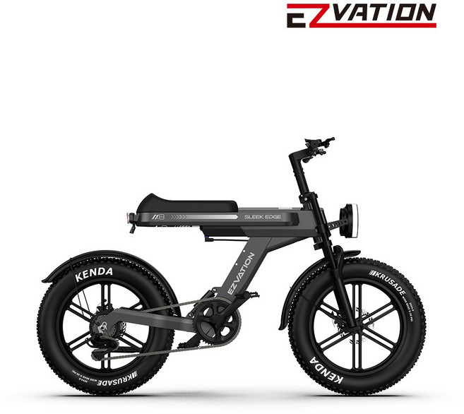 이지베이션 전기자전거 슬릭 엣지 AX8 750W 고출력 자토바이, 다크그레이, 알루미늄