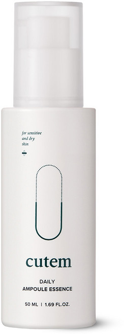 큐템 데일리 세라마이드 수분앰플 에센스(50ml), 1개, 50ml