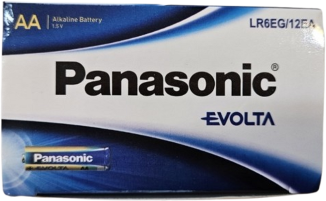 파나소닉 에볼타 프리미엄 알카라인 AA건전지, 12개입, 1개