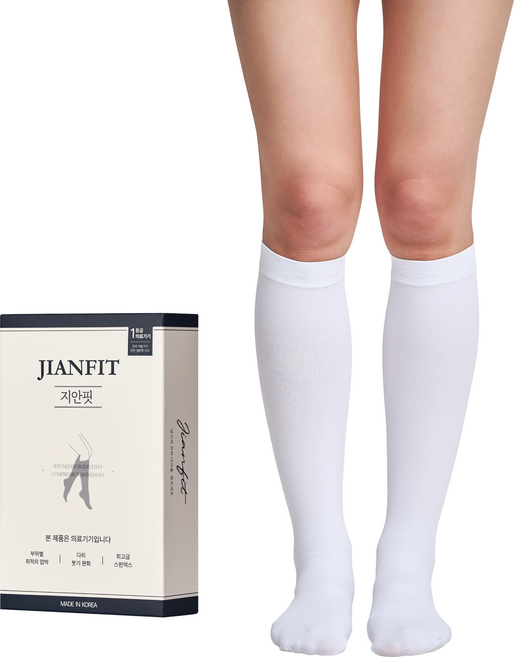 이퓨니드 지안핏 유발형 압박스타킹 압박밴드 단시간용, 종아리/무릎형, 1개