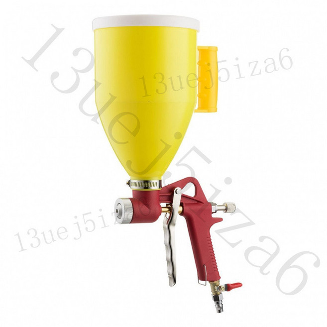 真石漆噴槍 外牆塗料噴砂槍, 彈塗王3升整套 黃壺, 1個