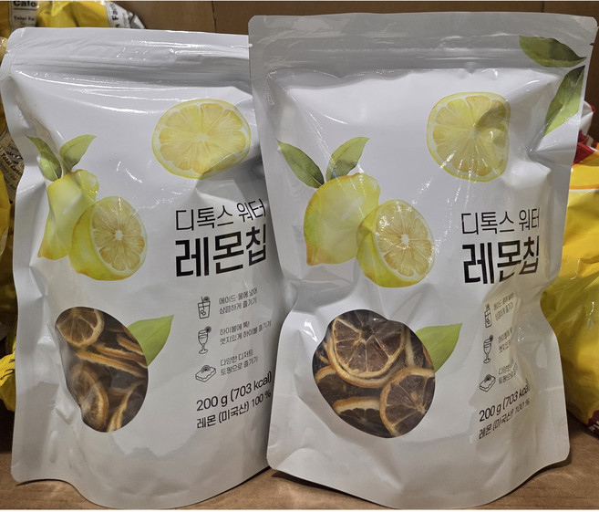 [코스트코]솜 디톡스 레몬칩, 2세트, 200g