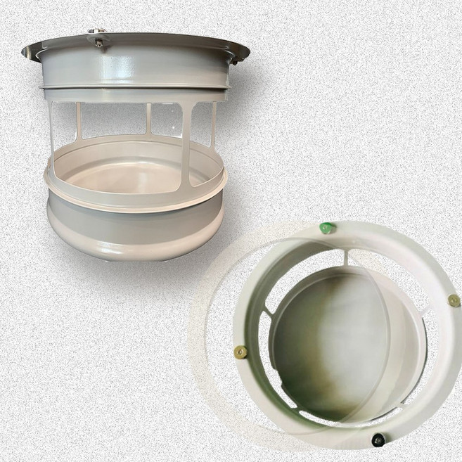 후드 업소용 기름받이 300 스텐용 가이드링 지름300 홉바 자석 부착 주방 후황 유증기받이, 1개