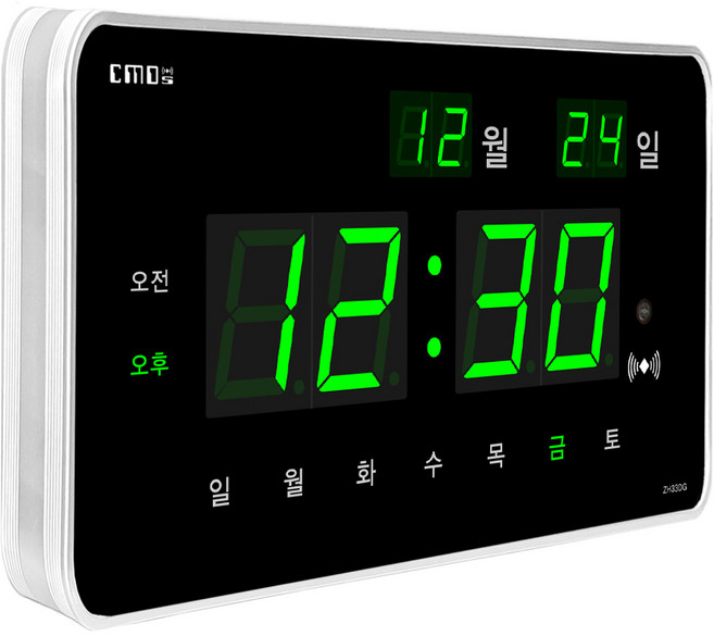 씨모스 디지털 LED 탁상시계, 162A6G