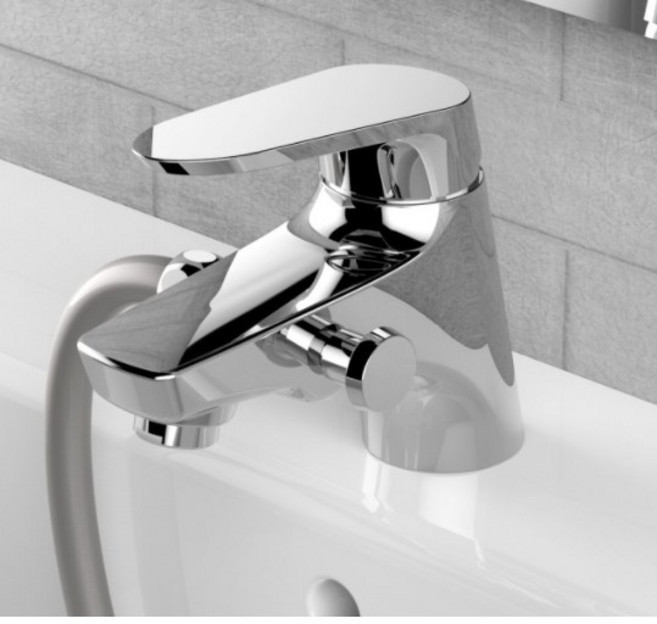 세면대 수전 1홀 겸용 한양 HTS1051, 1개