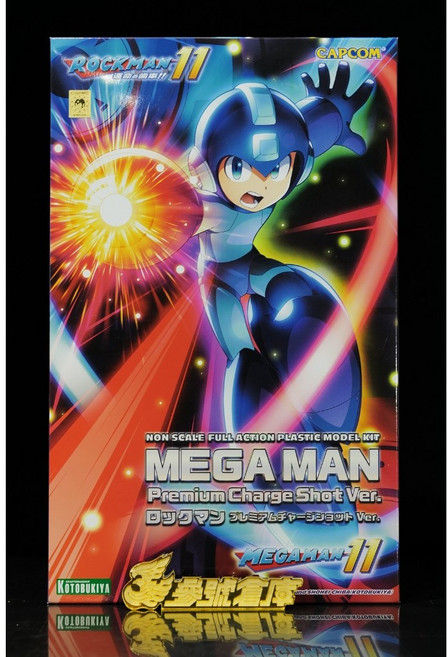 壽屋 洛克人11 Premium 高級集氣射擊Ver. 組裝模型 (壓盒), 1個