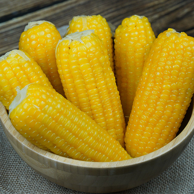 무한푸드몰 노랑이 찰옥수수 왕특대4kg 냉동 삶은 옥수수 무첨가, 1세트, 약4kg