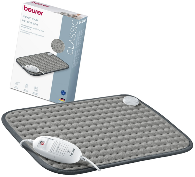 보이러 전기 방석 - 그레이, 33x44cm