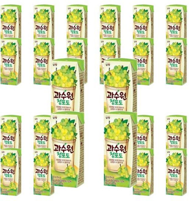 남양 과수원 청포도 190ml 24개, 5세트