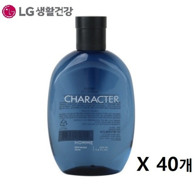 (형제)엘지생활건강 [보닌] 보닌 캐릭터 리파이닝 스킨 업소용 가정용, 350ml, 40개