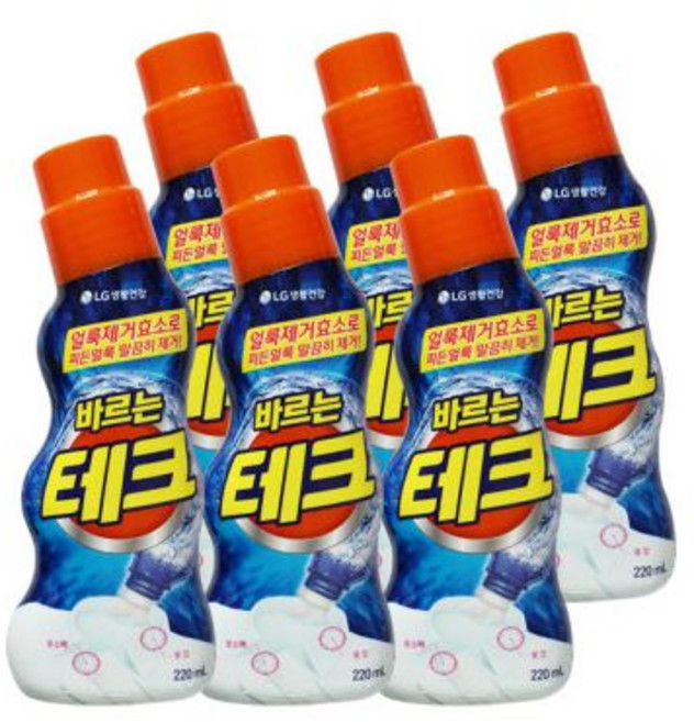 바르는 테크 얼룩제거제 220ml 3개