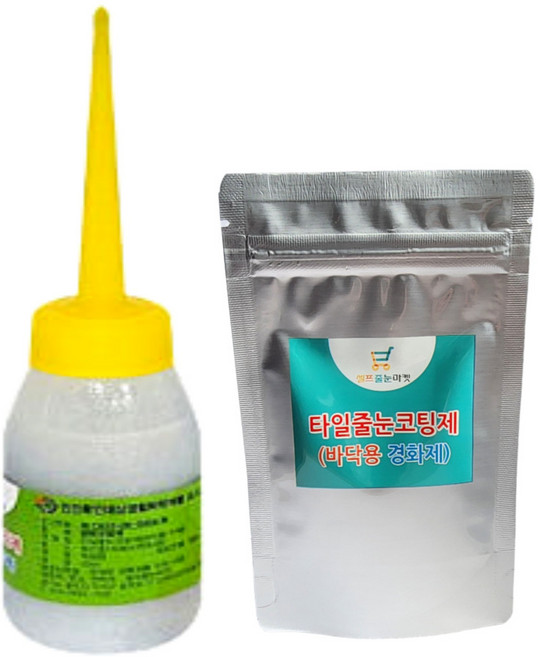 매직스토리 티타늄실버 줄눈보수제 바닥용 100g, 1개