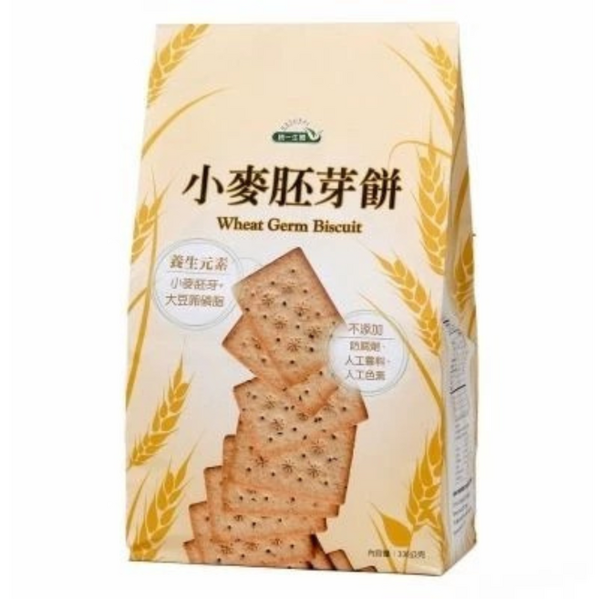 統一生機 小麥胚芽餅, 336g, 1包