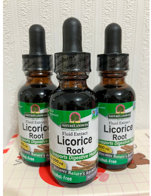 Nature's Answer 甘草根滴劑30mL 無酒精2 000mg (15天份)方便攜帶 舒緩不適 提升保護力 醫療靈媒MM推薦, 2個, 30ml