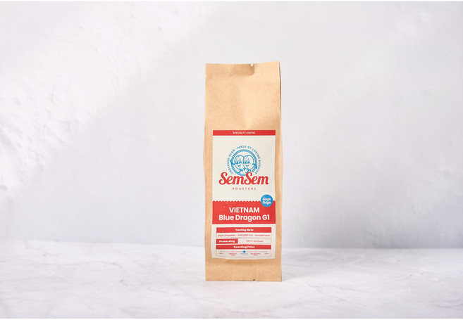 원두집 로스팅 베트남 로부스타 블루드래곤 G1 싱글오리진 원두커피, 1개, 500g, 홀빈(분쇄안함)
