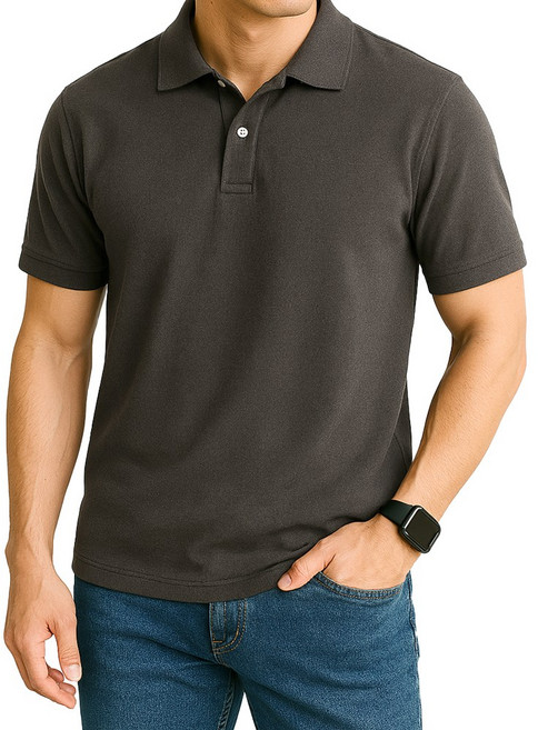 남녀공용 PK원단 면 하얀색 검정색 회색 반팔 카라티셔츠 6컬러 WST011