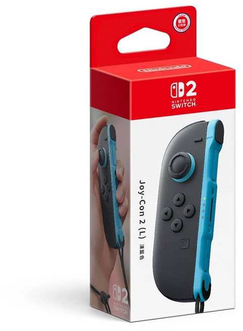 Nintendo Switch Joy-Con (R) 手把 紅色/黑色, 左手控制器-藍色, 1個