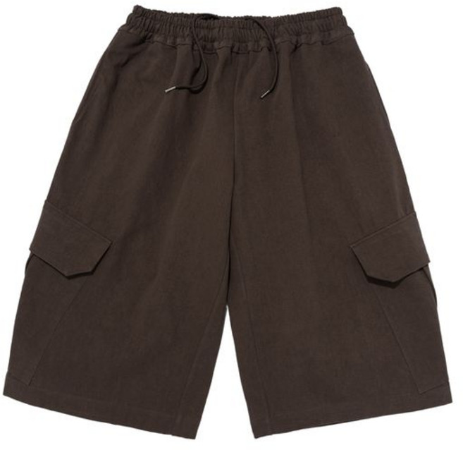 카고브로스 BIO CROP BERMUDA CARGO PANTS BROWN